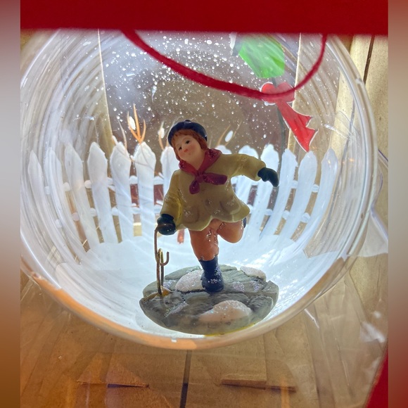 Special Times Glass Figurine Christmas Ornament Hand Painted "Young Boy" - Picture 2 of 8